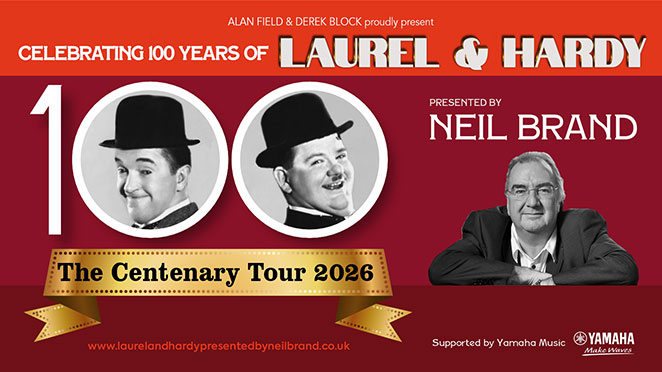 NEIL BRAND'S CENTENARY LAURAL & HARDY SHOW
