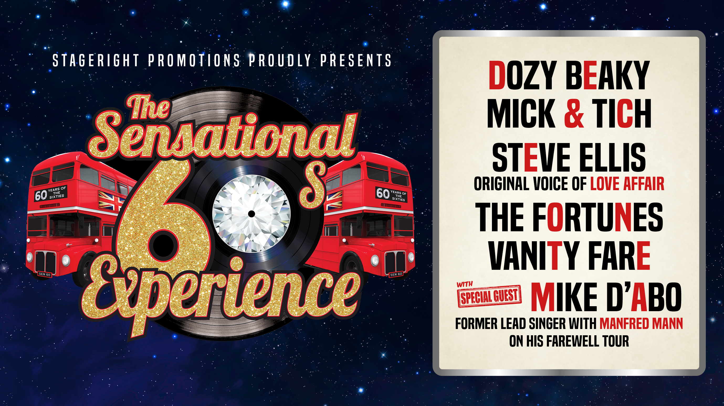 THE SENSATIONAL 60S EXPERIENCE [2024]